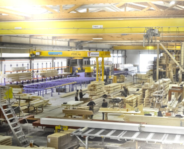 Halle 1 Simi-Stapelkran