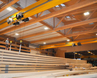 Effiziente Vorbereitung zum Weitertransport und LKW-Verlad