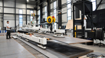 Smartes Materialhandling in der Blechbearbeitung