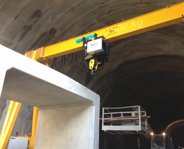 Kommissionierung von angelieferten Bauteilen