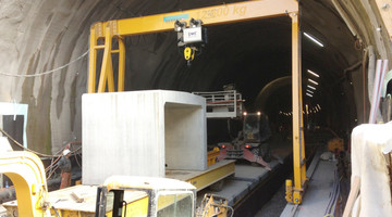 Kran-Umbau Tragkraftsteigerung