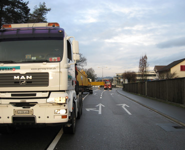 Durchfahrt durch eine Kreuzung